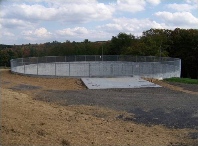Water storage by Garrett Soil Conservation District