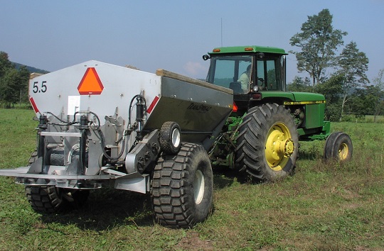 Garrett County Soil Conservation District Lime and Fertilizer Spreader