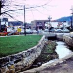 Oakland water drainage ditch