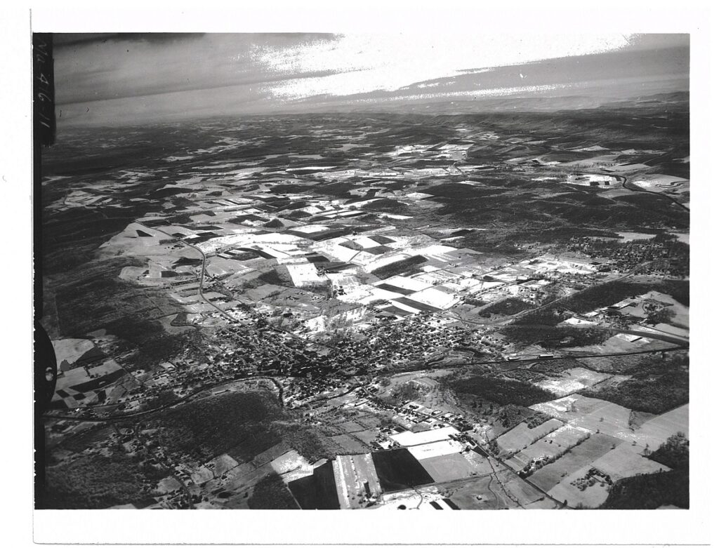 Aerial photo of the Little Youghiogheny Watershed