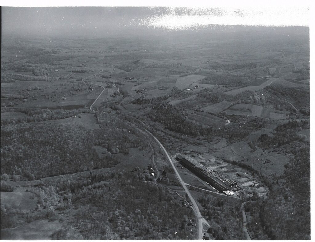 Aerial 1966 Photo of Little Youghiogheny Watershed