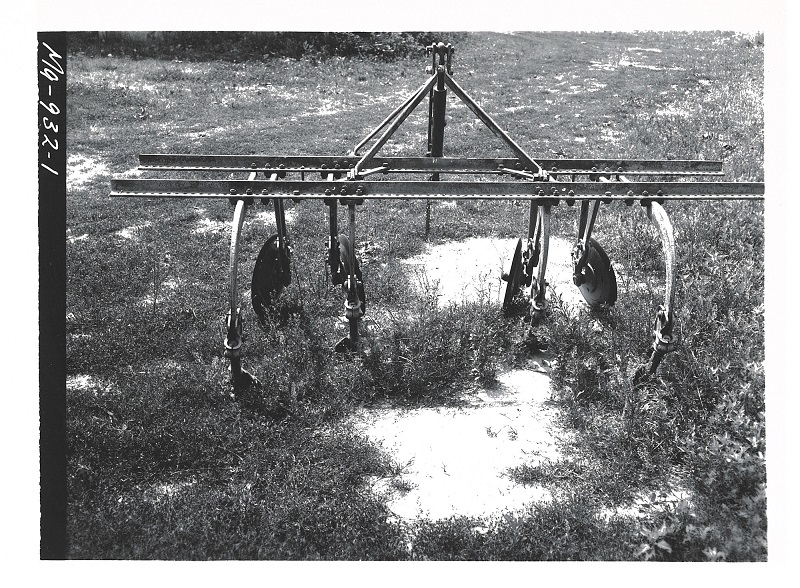 Two row cultivator used with the Lister Planter