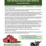Image of the current GSCD newsletter
